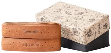 Trip Machine, Handlebar Grip WRAPS. Vintage Tan Perforated (ARM807027)