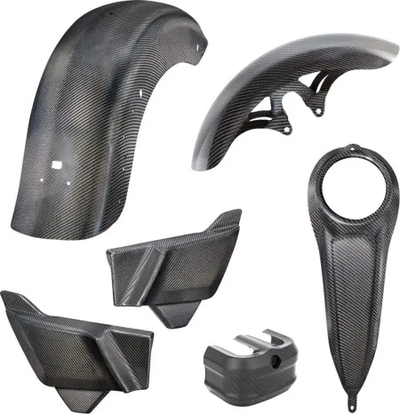 Arlen Ness Carbon Fiber Complete Bodywork Kit For Harley Davidson 2024-2026 FLTRX Road Glide & FLHX Street Glide Touring Models (210-100)