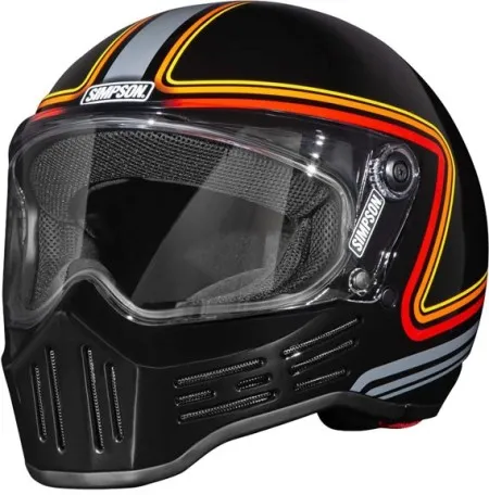 Simpson M30 Helmet Slipline Black (ARM013917)