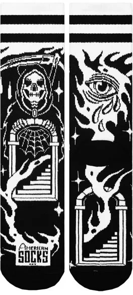 American Socks DEATH''S Door Mid High Socks (ARM307227)