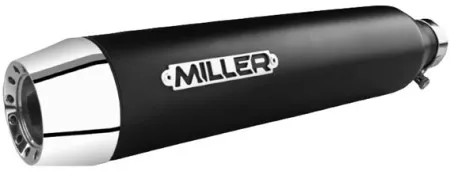 *2 Weeks Extra Transit TIME* Miller, Liberty Slip-on Black, End Cap Tapered Polished (ARM808127)