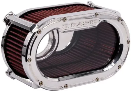 Trask Performance Big Papi Air Cleaner In Chrome For Harley Davidson 2018-2024 Softail, 2017-2025 Touring & Trike (Gen 1) M8 Models (TM-1033CH)