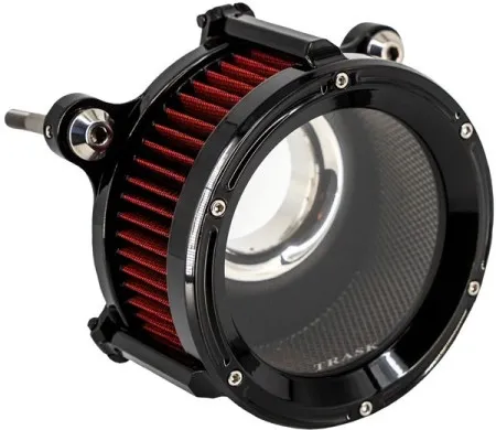 Trask Performance Assault Series Air Cleaner Kit In Gloss Black For Harley Davidson 2025-2026 Softail & 2023-2026 Touring M8 (Gen 2) Models (TM-1025GBK)