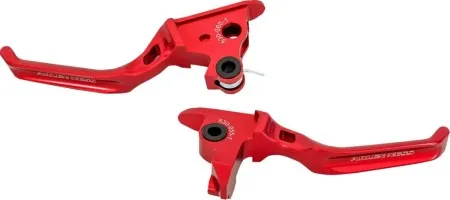 Arlen Ness Method Lever Set In Red For Harley Davidson 2017-2020 FLT Touring Models (530-036)