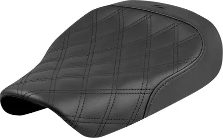 Saddlemen Lattice Stitched Solo Seat In Black For Harley Davidson 2021-2026 RH1250 Sportster S Models (821-36-002LS)