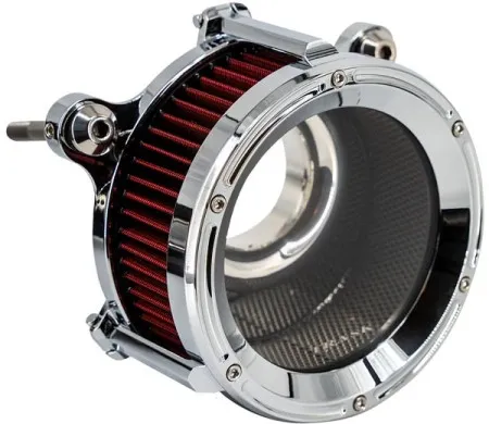 Trask Performance Assault Series Air Cleaner Kit In Chrome For Harley Davidson 2025-2026 Softail & 2023-2026 Touring M8 (Gen 2) Models (TM-1025CH)