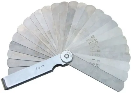 Lang Tools, 25-BLADE Feeler Gauge US/METRIC. Straight Blades (ARM627327)