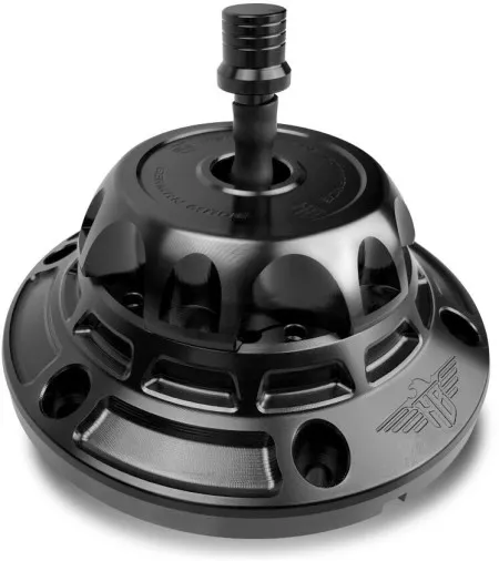 Heinz Bikes Performance Vented Gas Cap Set In Black For Harley Davidson 2024-2026 Touring Models (HB-PVGC-T24-BB)