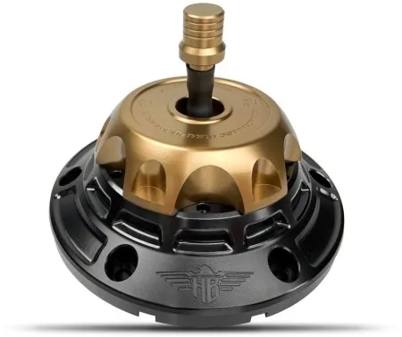 Heinz Bikes Performance Vented Gas Cap Set In Black & Bronze For Harley Davidson 2024-2026 Touring Models (HB-PVGC-T24-BBRO)