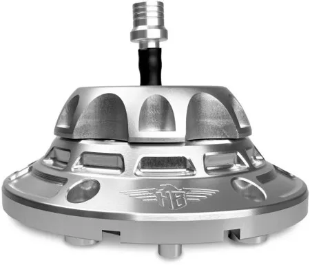 Heinz Bikes Performance Vented Gas Cap Set In Silver For Harley Davidson 2024-2026 Touring Models (HB-PVGC-T25-SS)