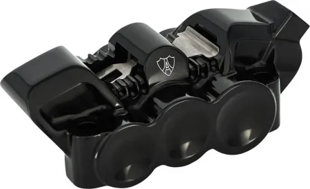 Arlen Ness Right 6 Piston Monoblock Radial Caliper In Black For Harley Davidson 2021-2026 Pan America & 2023-2026 FLHX & FLTR Touring Models (320-132)