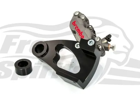 Free Spirits Rear Brake Caliper Kit In Titanium Finish For Harley Davidson 2014-2015 XG 750 Street (205501T)