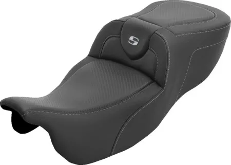 Saddlemen Extended Reach Carbon Fiber Roadsofa Seat For Harley Davidson 2015-2025 Freewheeler & Road Glide 3 Models (815-07-186)
