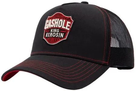 King Kerosin Gashole Cap Black (ARM419527)