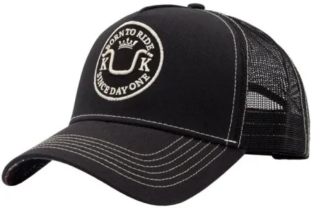 King Kerosin Born To Ride Cap Black (ARM319527)